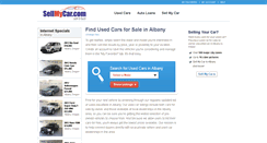 Desktop Screenshot of albany.sellmycar.com