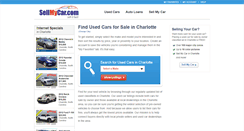 Desktop Screenshot of charlotte.sellmycar.com