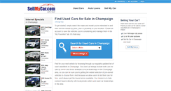 Desktop Screenshot of champaign.sellmycar.com