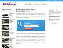 Tablet Screenshot of chesterfield.sellmycar.com