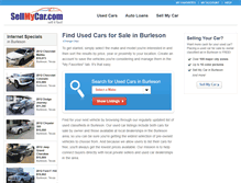 Tablet Screenshot of burleson.sellmycar.com