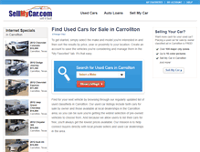 Tablet Screenshot of carrollton.sellmycar.com