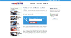 Desktop Screenshot of anaheim.sellmycar.com