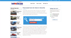 Desktop Screenshot of amarillo.sellmycar.com