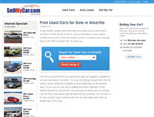 Tablet Screenshot of amarillo.sellmycar.com
