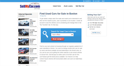 Desktop Screenshot of boston.sellmycar.com