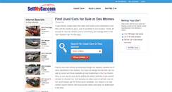 Desktop Screenshot of desmoines.sellmycar.com