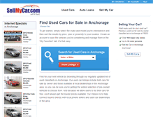 Tablet Screenshot of anchorage.sellmycar.com
