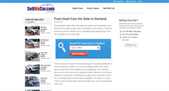 Desktop Screenshot of garland.sellmycar.com