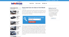 Desktop Screenshot of fortworth.sellmycar.com