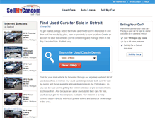 Tablet Screenshot of detroit.sellmycar.com