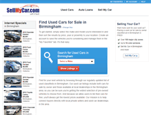 Tablet Screenshot of birmingham.sellmycar.com