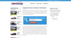 Desktop Screenshot of cincinnati.sellmycar.com