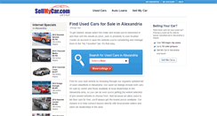 Desktop Screenshot of alexandria.sellmycar.com