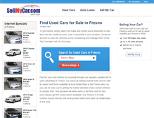 Tablet Screenshot of fresno.sellmycar.com
