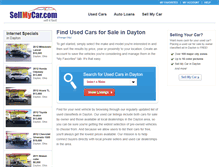 Tablet Screenshot of dayton.sellmycar.com