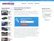 Tablet Screenshot of albuquerque.sellmycar.com