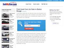 Tablet Screenshot of batonrouge.sellmycar.com