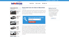 Desktop Screenshot of beaverton.sellmycar.com