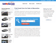 Tablet Screenshot of beaverton.sellmycar.com