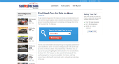 Desktop Screenshot of akron.sellmycar.com