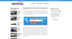 Desktop Screenshot of gainesville.sellmycar.com
